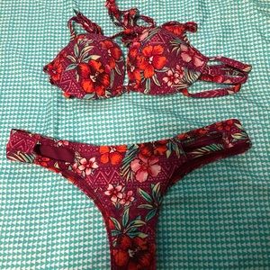 Hollister Red Bikini
